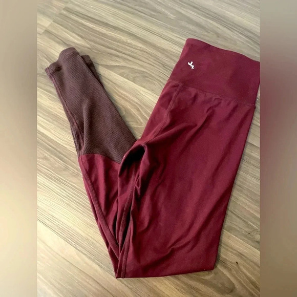JoyLab Yoga pants maroon red color size S - Picture 3 of 7